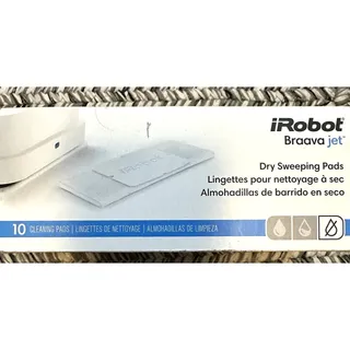 Photo of iRobot Braava Jet Dry Sweeping Pads White Refill 10 Cleaning Pads