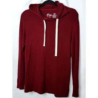 Photo of Zyia Active Womens Size XXS Maroon Hooded Long Sleeve Activewear