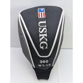 Photo of U.S. Kids Golf USKG 360 WT-10 Driver Headcover Black Gray White Junior Golf