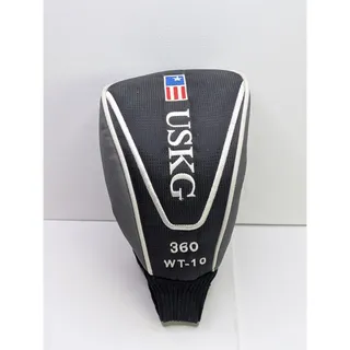 Photo of U.S. Kids Golf USKG 360 WT-10 Driver Headcover Black Gray White Junior Golf