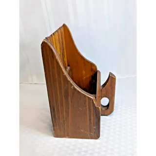 Photo of Vintage Primitive Wooden Berry Scoop Rake Cranberry Blueberry Harvester Picker