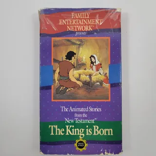 Photo of The Animated Stories from the New Testament The King is born VHS Tape