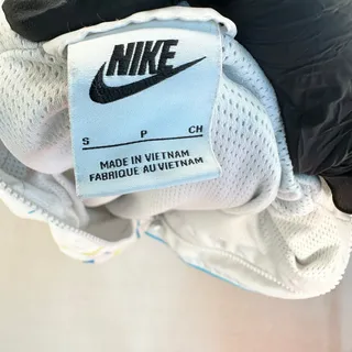 Photo of Nike Swoosh Print Mesh Lined Half Zip Anorak Jacket Small