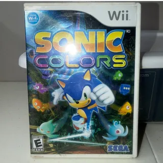 Photo of Sonic Colors (Nintendo Wii, 2010) CIB Sega Complete in Box Video Game