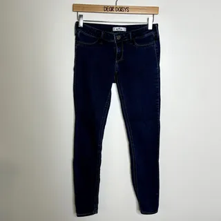 Photo of Hollister Blue Low Rise Skinny Jeans