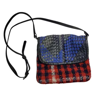 Photo of Claramonte Accessories-Anthropologie| Leather & Fabric Suzy Crossbody Bag