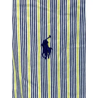 Photo of Ralph Lauren Polo Long Striped Button Shirt Custom Fit Men's XL 46-48