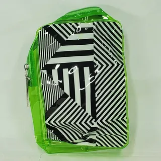 Photo of Paul Mitchell Geometric Cosmetic Travel Bag Green