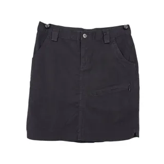 Photo of Duluth Trading Co Charcoal Gray Rootstock Gardening Cotton Canvas Skort Size 6