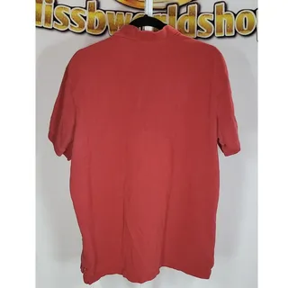 Photo of Eddie Bauer Red Casual Short Sleeve Polo Shirt Size XL