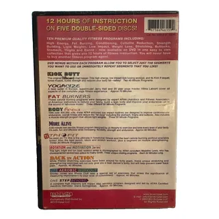 Photo of 10 Best Fitness Programs -10 Videos (DVD, 2002, 5-Disc Set) – Fitness Yoga