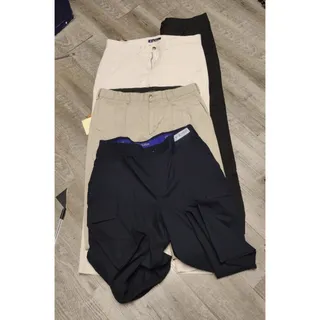 Photo of Croft& Barrow, cintas, Sherman, zara Men's Pants Size 34x32 lot of 4 multicolors