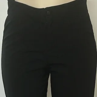 Photo of AFRC Schoeller WB-400 Womens Black Stretch Ski Pants Long High Rise Zip Hem