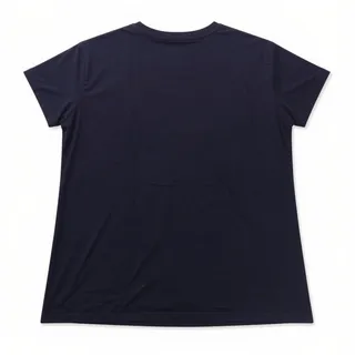 Photo of Adidas Women’s Go-To Tee Size L Black Purple Yellow Logo T-Shirt