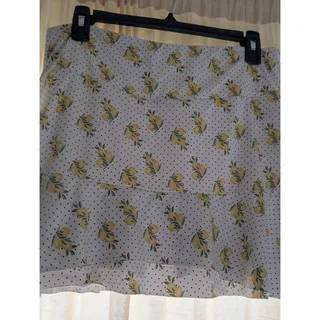 Photo of DENISE CRONWALL MINI LEMONS SKORT GOLF TENNIS PICKLEBALL LARGE
