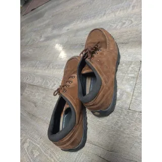 Photo of Timberland smart 88051 genuine Brown Leather Hiking Shoes Mens Size 13 M