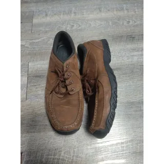 Photo of Timberland smart 88051 genuine Brown Leather Hiking Shoes Mens Size 13 M