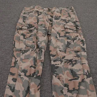 Photo of Levi's Cargo Pants Mens 40x30 Camouflage Cotton Utility Pockets Straight Leg