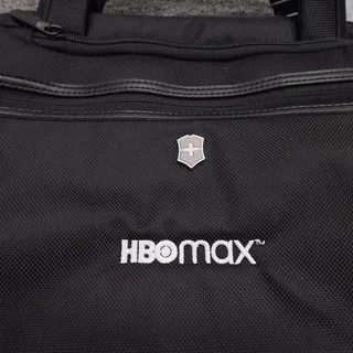 Photo of Victorinox Journey Pivot 14" Black Laptop Briefcase HBO Max Padded Nylon Bag