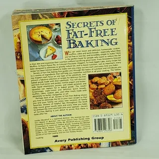 Photo of Secrets of Fat-Free Baking by Sandra Woodruff (1994, Paperback, ISBN 0895296306)