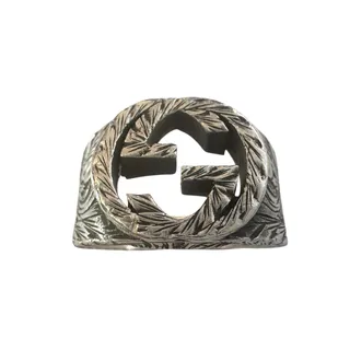 Photo of Gucci Interlocking G Arabesque Ring Sterling Silver