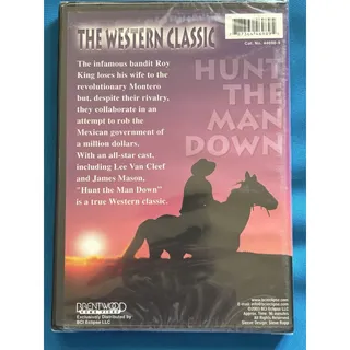 Photo of Hunt the Man Down DVD Lee Van Cleef James Mason 1970s Spaghetti Western NEW