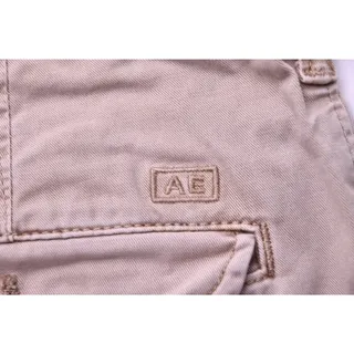 Photo of American Eagle Men’s 33 Khaki Cargo Shorts Flex Stretch Cotton Tan