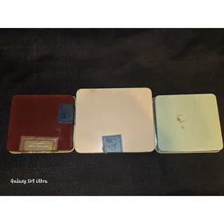 Photo of Vintage Empty Advertising Tins Lot 3 Villiger Princess Java Velasques Matas