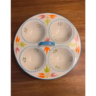 Photo of Temp-tations by Tara Old World Confetti Four-Egg Poacher 8”