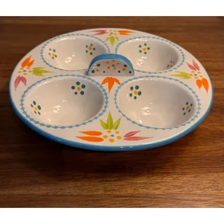 Photo of Temp-tations by Tara Old World Confetti Four-Egg Poacher 8”