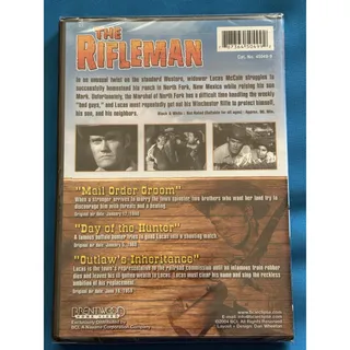 Photo of The Rifleman: Mail Order Groom/Day of the Hunter/Outlaw's Inheritance DVD NEW