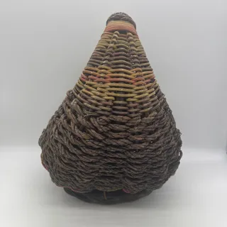 Photo of Colorful Basket 12” tall 12” wide