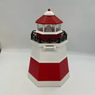Photo of Vintage Cookie Lighthouse Jar with Alarm Sound & Light *Sound & Light Works