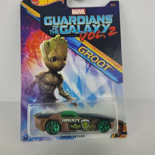 Photo of 2017 Hot Wheels Marvel Guardians Of The Galaxy Vol. 2 Solar Reflex Groot 5/8