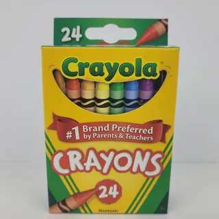 Photo of Crayola #1 Brand Preferred Classic Crayons 24 Colors Back to School Non Toxic