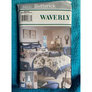 Photo of Butterick 5860 Waverly bedroom bedcovers pattern