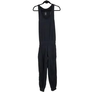 Photo of Sweaty Betty Black Sleeveless Lightweight Pockets Gary Jumpsuit Size Medium