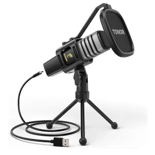 Photo of TONOR USB Microphone for PC, Cardioid Condenser Computer Mic with Tripod Stand