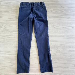 Photo of Wonder Nation Girls Navy Blue School Uniform Pants Size 10 Adjustable Waist