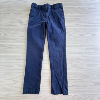 Photo of Wonder Nation Girls Navy Blue School Uniform Pants Size 10 Adjustable Waist
