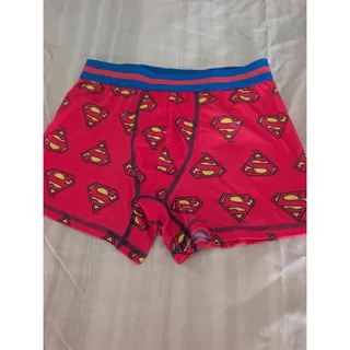 Photo of DC Superman Mens Red Logo Underwear Boxers Boxer Shorts Small