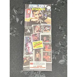 Photo of Star Trek Collector Stamps Package # 2 Paramount 1977 Sealed