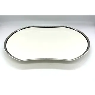 Photo of Mikasa Solitude Bone China Platter 14 5/8 x 9 3/4 Japan