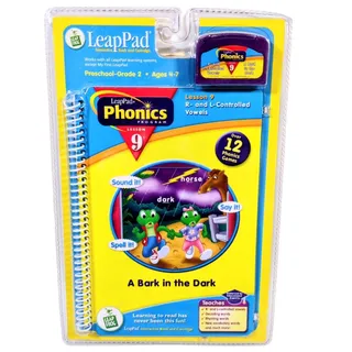 Photo of LeapPad Phonics Program Lesson 9 R- & L-Controlled Vowels Game Book New