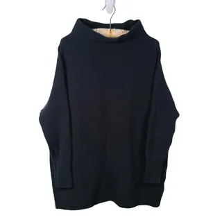 Photo of Free People Ottoman Slouchy Sweater Pullover Size M Black Oversized Lagen Fall