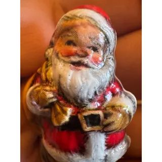 Photo of Hallmark PIN Christmas Vintage SANTA with TOY SACK 1970s Holiday Brooch RARE