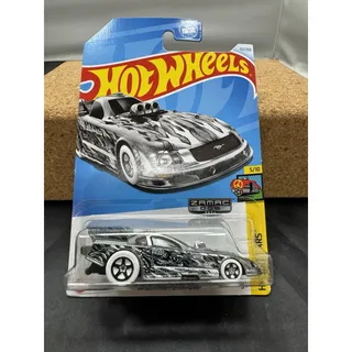Photo of Hot Wheels 2024 ZAMAC 006 Mustang Funny Car HW Art Cars 5/10 Walmart Exclusive