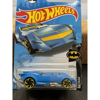 Photo of Hot Wheels The Batman Batmobile Blue #56/250 DC GRX87 2/5 Diecast 1:64 New