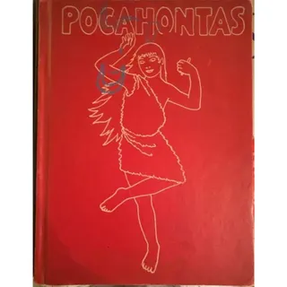Photo of The New Book Pocahontas Hardcover Vintage Childrens Book