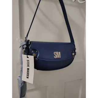 Photo of New Steve Madden Navy Peony BWINDSOR Shoulder Bag